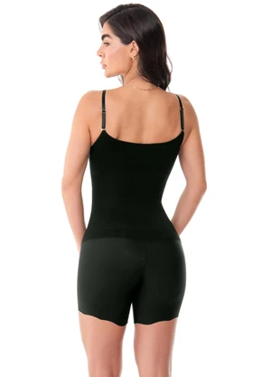 Zee Rucci - Body Modelador e Bermuda Invisível Laser Preto - ZEE RUCCI