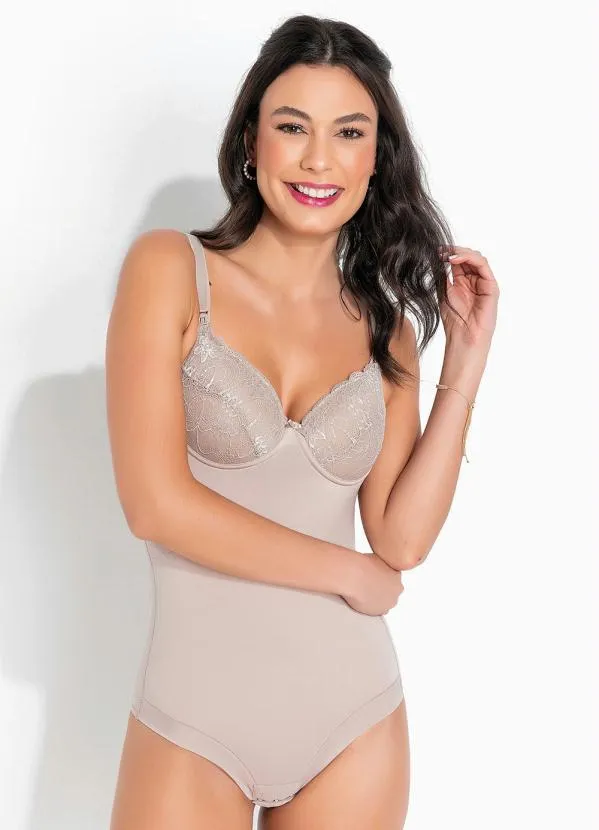 Alma Dolce - Modelador Chocolate Amamentação com Colchetes