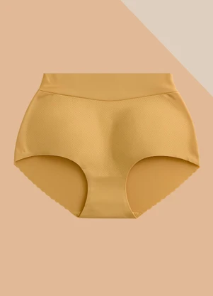 Dukali - Calcinha Enchimento no Bumbum Bege - DUKALI