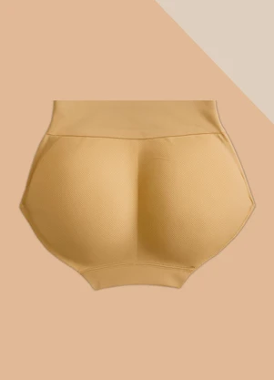 Dukali - Calcinha Enchimento no Bumbum Bege - DUKALI