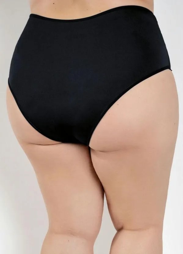 Alma Dolce - Caleçon Plus Size Preto 2