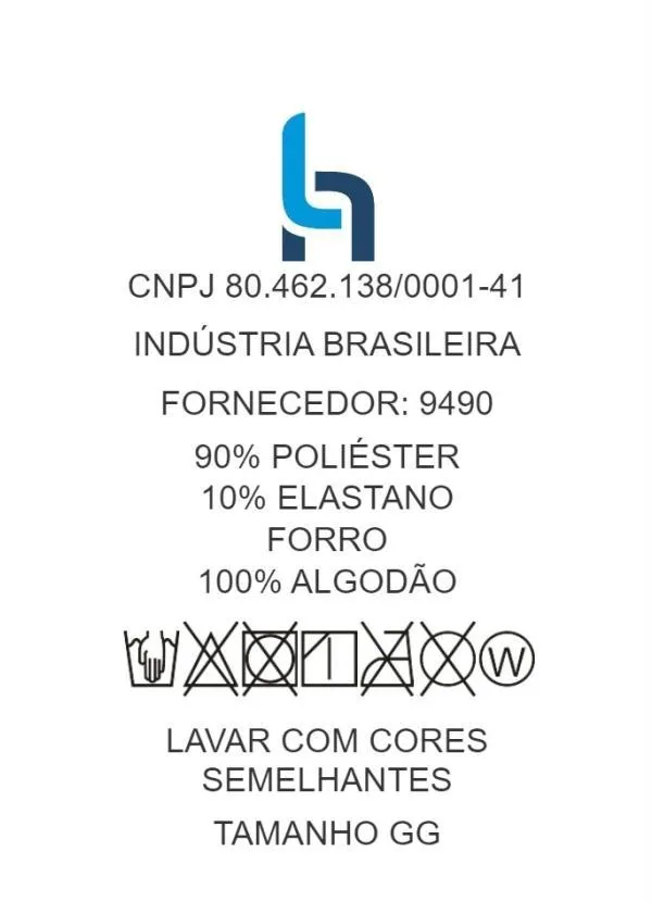 Alma Dolce - Caleçon Plus Size Preto 3