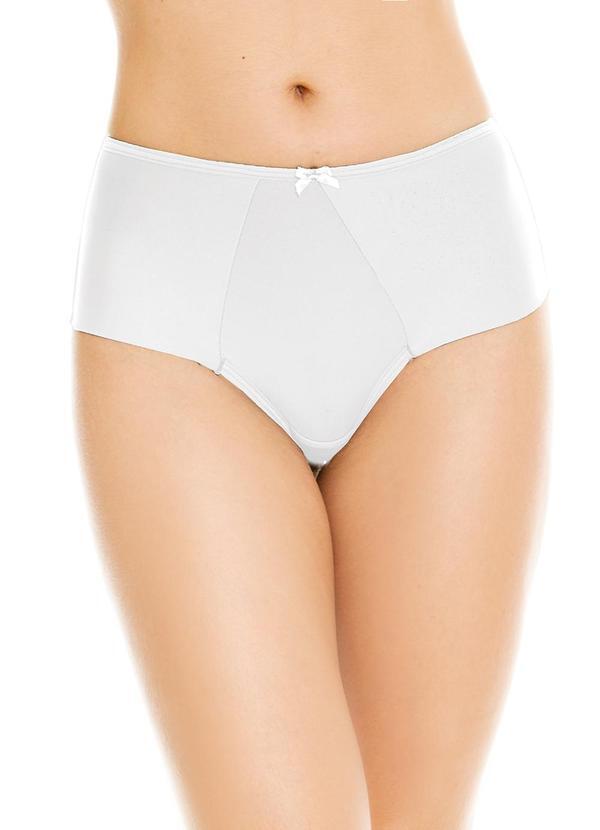 Rovitex - Calcinha Adulto Fio Duplo Dukali Branco