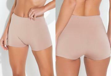 Calcinha Box com Elstico Chocolate