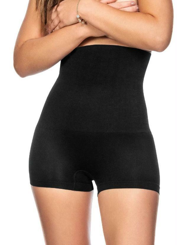 Sale Brands - Calcinha Boxer Modeladora sem Costura Preta