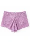 Dukali - Calcinha Caleçon de Renda Roxo - variação: Roxo