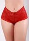 Dukali - Calcinha Caleçon de Renda Roxo - variação: Vermelho