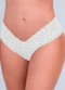 Dukali - Calcinha Caleçonzinho de Renda Bege - variação: Branco