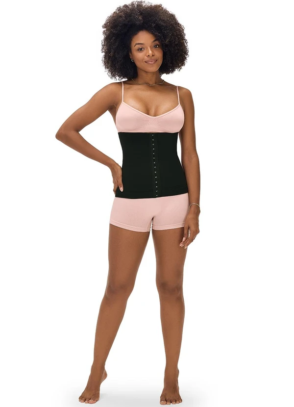 Zee Rucci - Cinta Modeladora sem Costura Preto 3