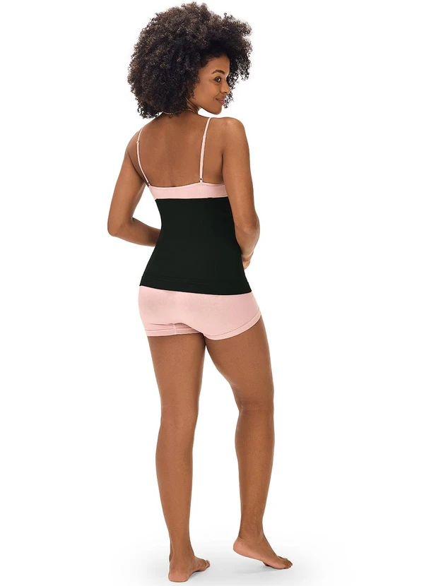 Zee Rucci - Cinta Modeladora sem Costura Preto 4