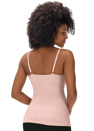 Zee Rucci - Regata Modeladora com Bojo sem Costura Rosa  - ZEE RUCCI