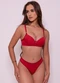 Dukali - Conjunto Basico Poliamida Fio Ametista Branco - variação: Vermelho
