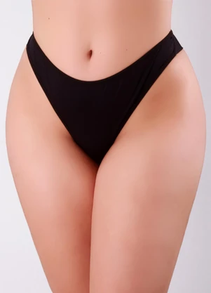 Dukali - Calcinha Chloe Fio Duplo Preto - DUKALI