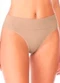 Rovitex - Calcinha Fio Cós Largo sem Costura Bege - variação: Bege