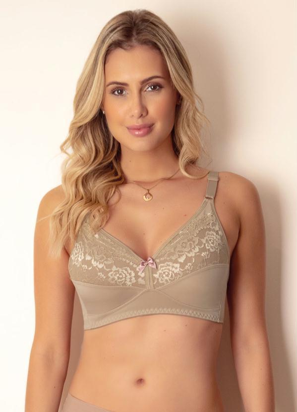 Alma Dolce - Sutiã Alças Largas para Sustentação Chocolate