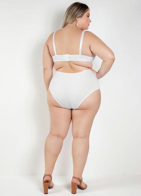Alma Dolce - Sutiã Plus Size Branca 4