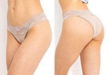 Calcinha Absorvente Bege em Microfibra