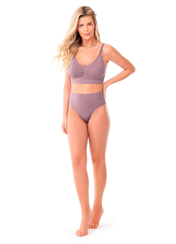 Zee Rucci - Sutiã Amamentação com Bojo Removível Roxo 3