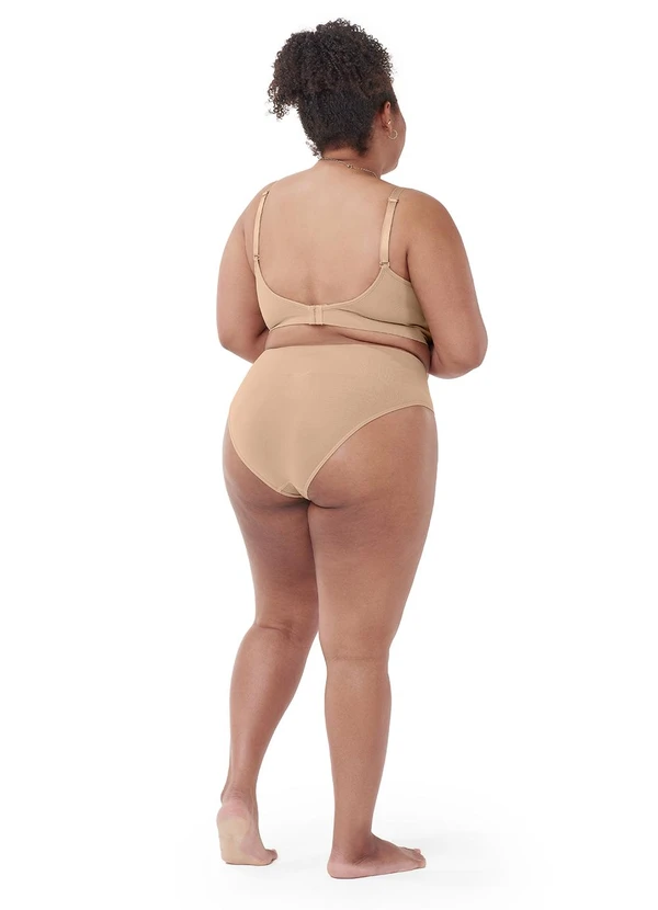 Zee Rucci - Sutiã Amamentação Plus sem Costura Bege 4