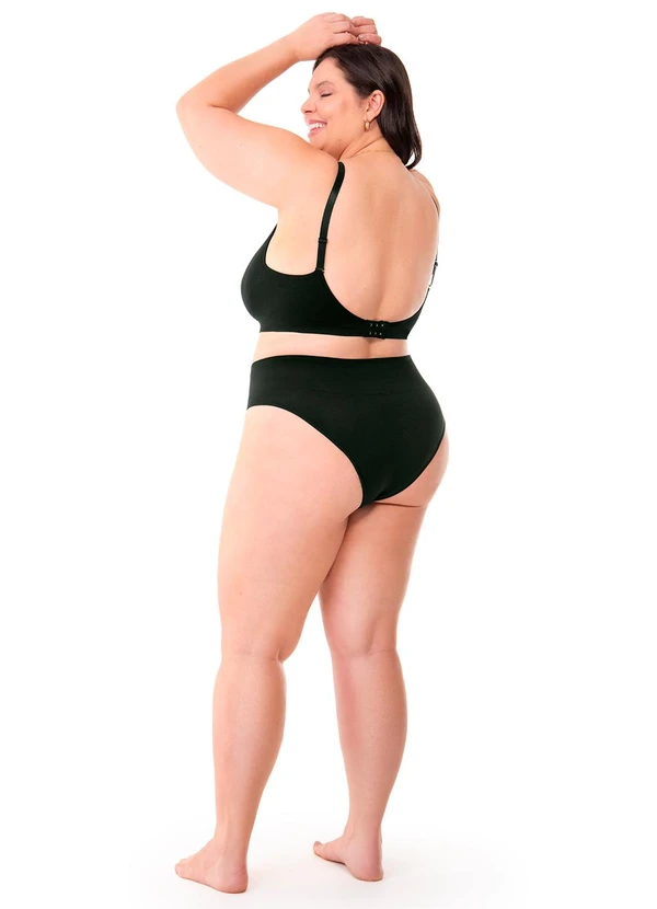 Zee Rucci - Sutiã Amamentação Plus sem Costura Preto 4