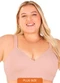 Rovitex - Sutiã Comfort Alças Largas Reguláveis Rosa - variação: Rosa