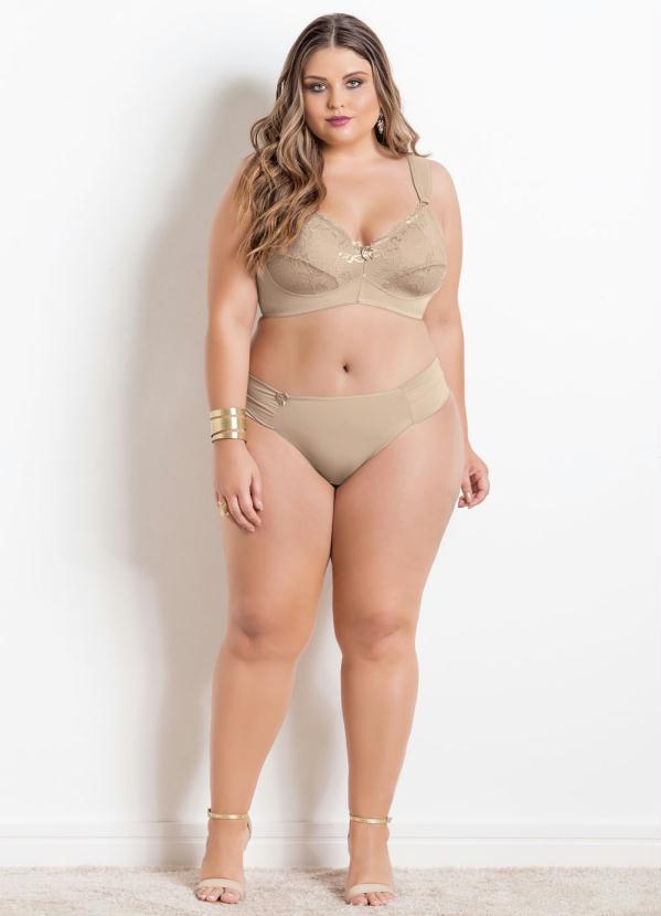 Alma Dolce - Sutiã Plus Size sem Bojo Chocolate 3