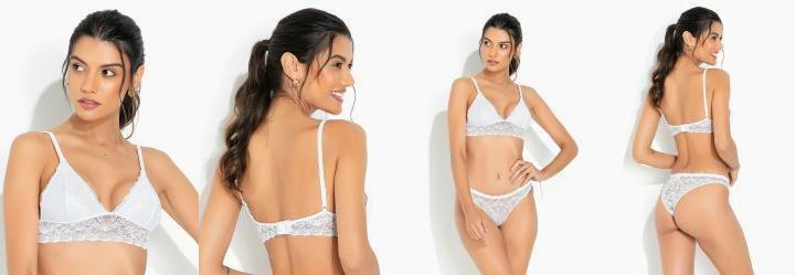 Suti com Renda Branco