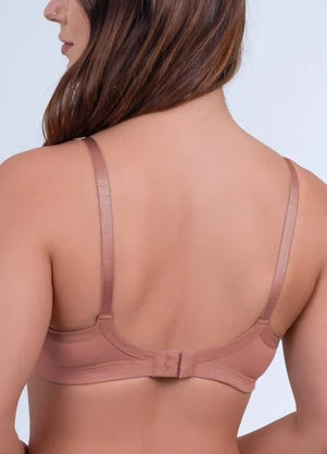 Dukali - Sutiã sem Bojo Detalhe de Renda Rosa - DUKALI