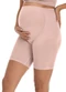 Zee Rucci - Bermuda Maternity sem Costura Preto - variação: Rosa
