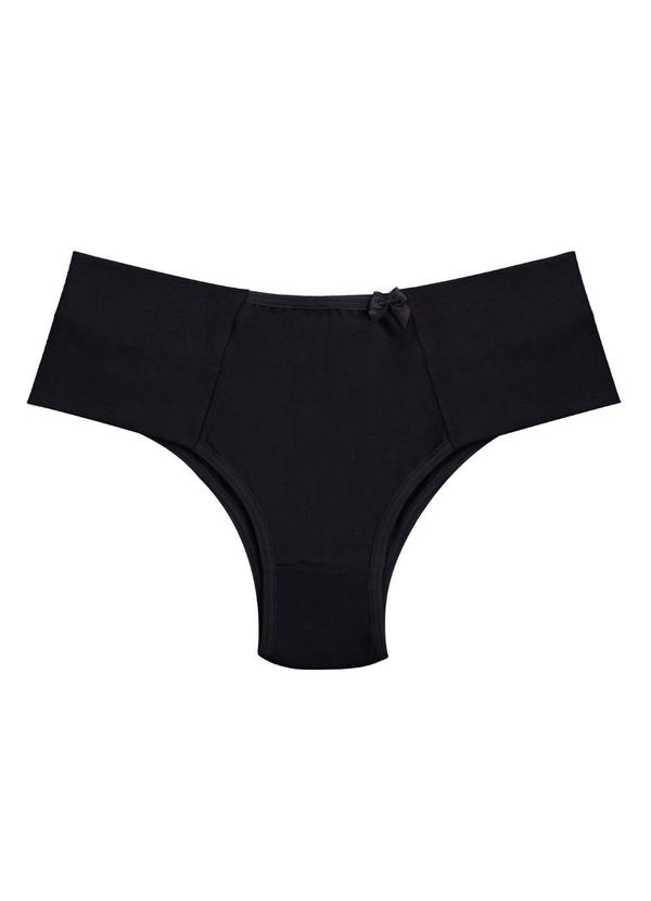 Dukali - Calcinha Algodão Barrinha Preto