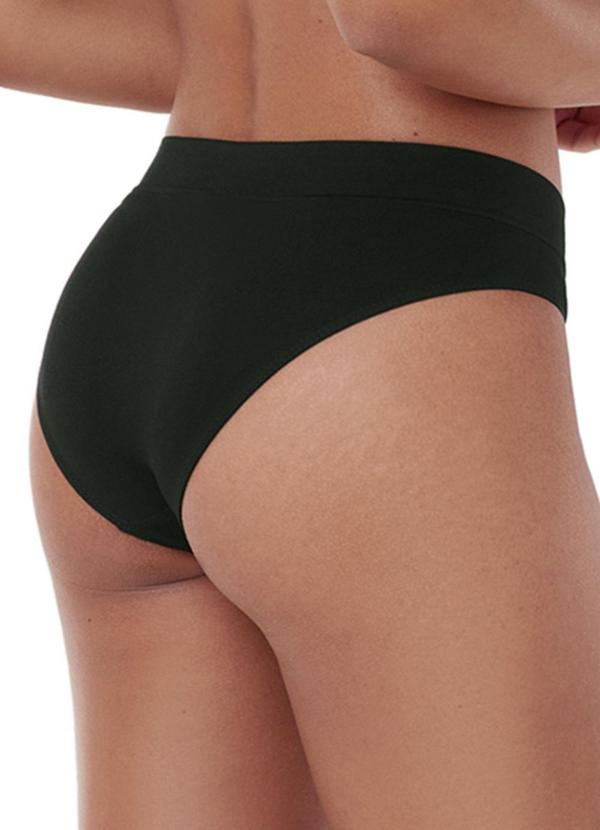 Rovitex - Calcinha Comfort sem Costura Preto