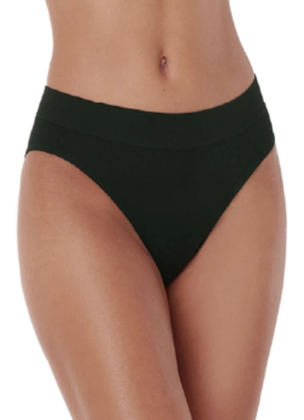 Rovitex - Calcinha Comfort sem Costura Preto 2