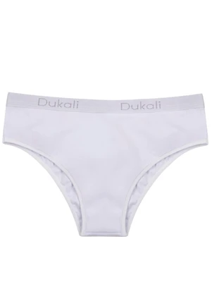 Dukali - Calcinha de Algodão Branco - DUKALI