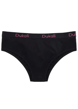 Dukali - Calcinha de Algodão Preto - DUKALI