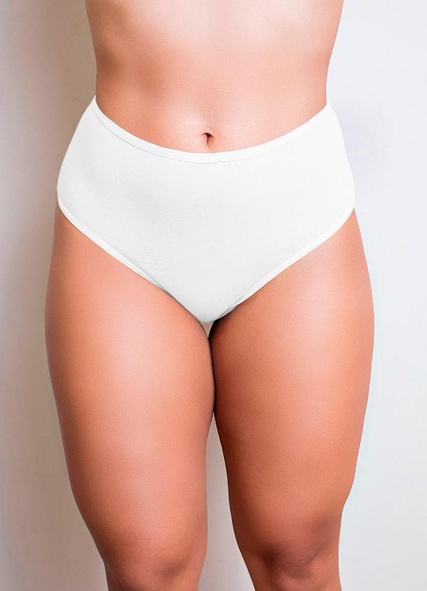 Dukali - Calcinha Mary de Algodão Branco