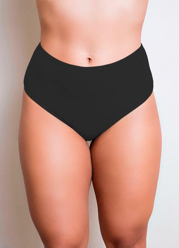 Dukali - Calcinha Mary de Algodão Preto