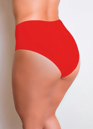 Dukali - Calcinha Mary de Algodão Vermelho - DUKALI