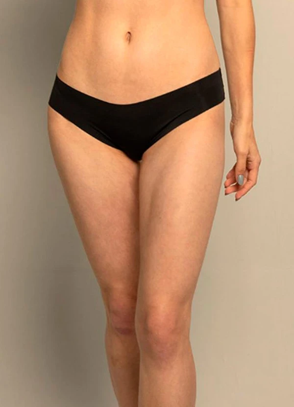 Rovitex - Calcinha Tanga Corte a Laser Basic Pro Preto