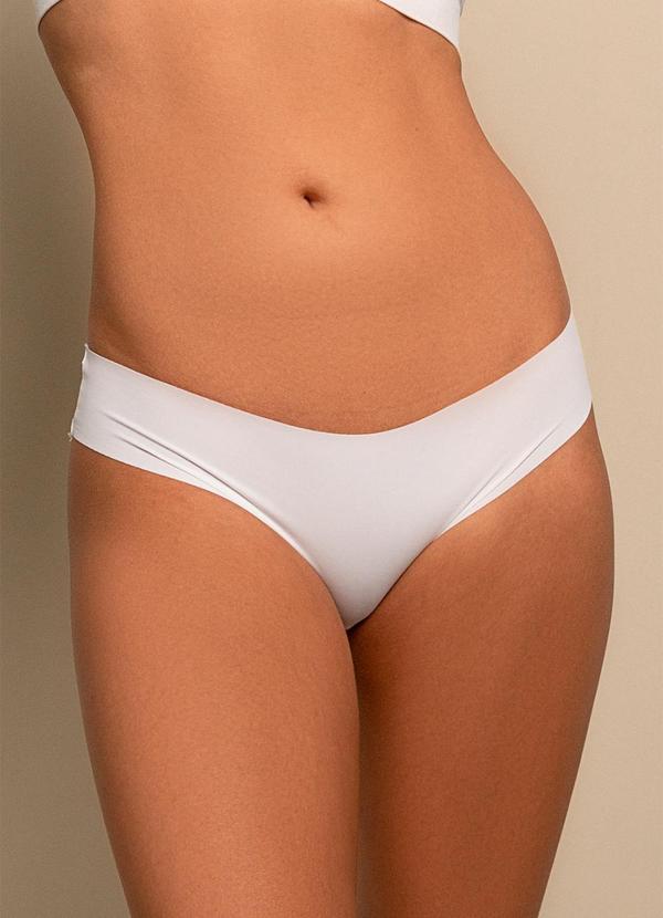 Basic Pro - Calcinha Tanga sem Costura Branco
