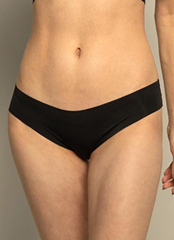 Basic Pro - Calcinha Tanga sem Costura Preto
