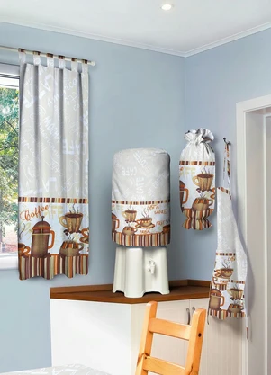 Lar e Lazer - Jogo de Cozinha Café 4 Peças - LAR E LAZER