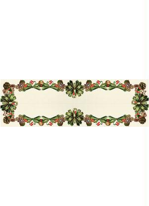 Trilho de Mesa (Natal Green) 1 Peça Trilho de Mesa (Natal Green) 1 Peça