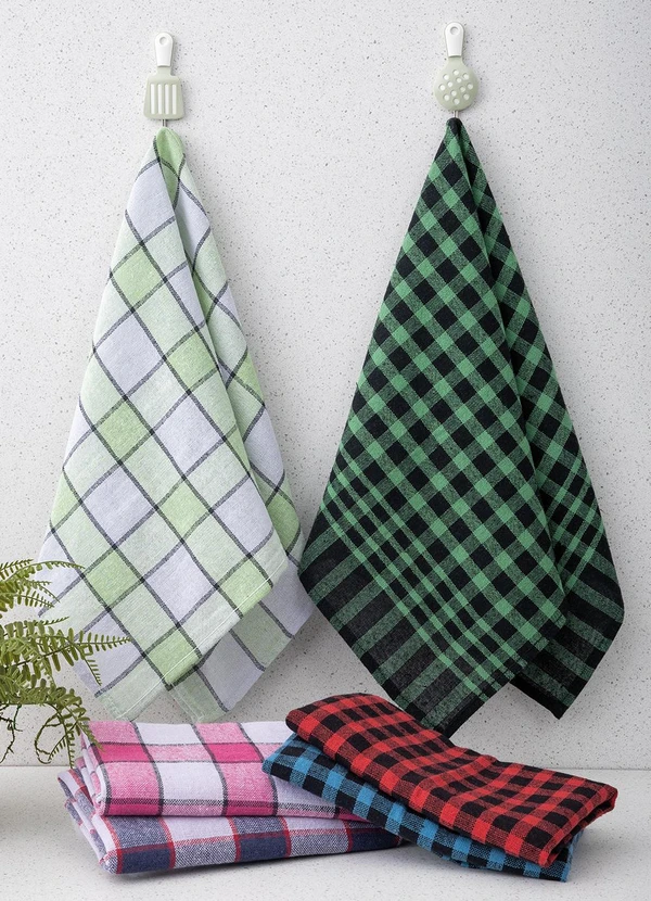 Lar e Lazer - Kit Pano de Copa Xadrez Sortido 3 Peças