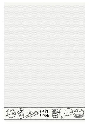 Rovi Home - Pano de Copa Jacquard a Branco - ROVI HOME