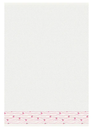 Rovi Home - Pano de Copa Jacquard a Rosa - ROVI HOME