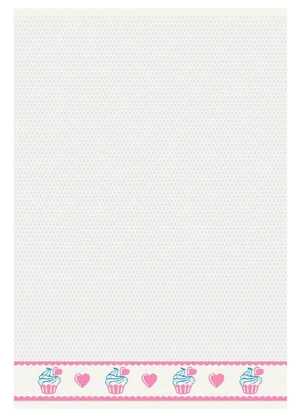 Rovi Home - Pano de Copa Jacquard a Rosa - ROVI HOME