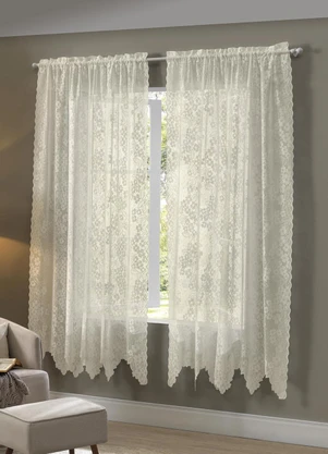 Santista - Cortina Artesanal Marfim Cerejeira 2.80m X 2.10m - SANTISTA