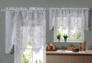 Cortina Band� Branca 1.40m X 75cm