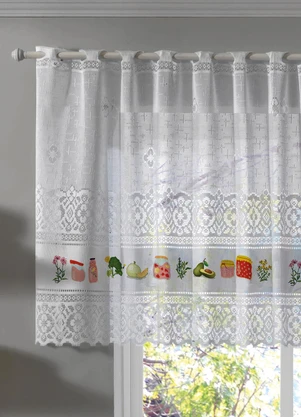 Santista - Cortina Bandô Valência Branca Geléia e Frutas - SANTISTA