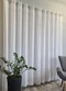 Lar e Lazer - Cortina com Forro Desert 3.50m X 2.20m - variação: Branca